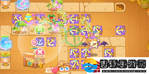 保卫萝卜4法老归来第113关怎么过
