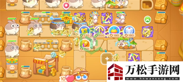 保卫萝卜4法老归来第113关怎么过