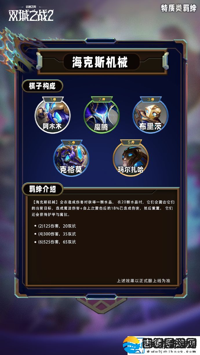 云顶之弈手游s13特质类羁绊有哪些