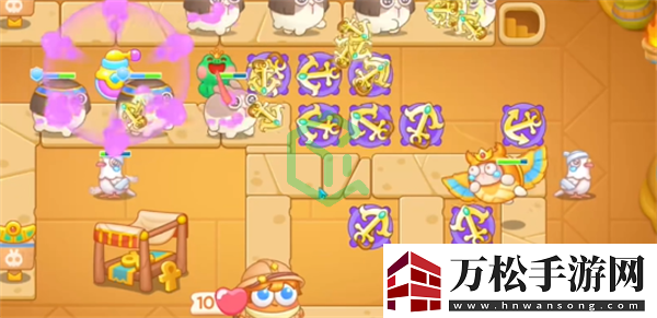 保卫萝卜4法老归来第113关怎么过