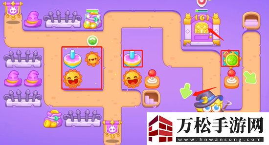 保卫萝卜4阿波与魔法宝藏第13关怎么通关