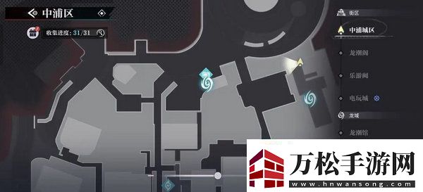 归龙潮中浦城区密码宝箱位置汇总