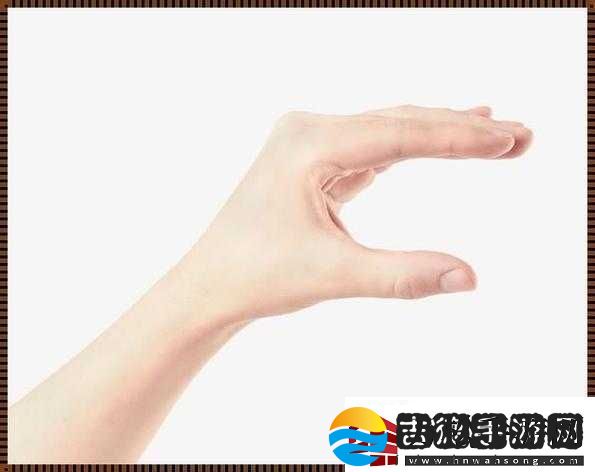扣那里的手势图