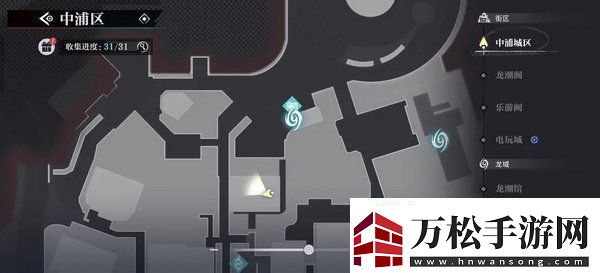 归龙潮中浦城区密码宝箱位置汇总
